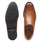 Clarks Men's Whiddon Step Loafer Dark Tan Leather Size 13 - Brand New