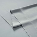 KATHY IRELAND HOME LYOCELL & LINEN BLEND 4-PIECE SHEET SET QUEEN - MOUSE GRAY - Like New