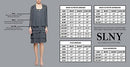 S.L. Fashions Women's Short Sleeve Tiered Chiffon Cocktail Dress Periwinkle 12P - Brand New