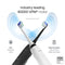 AquaSonic DUO PRO Ultra Whitening 40,000 VPM Electric Smart ToothBrushes DP2 Like New