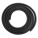 B07GQGQTF9 3/8" Insulated Copper Coil for HVAC Refrigerant 1/2" Insulation 35' - Brand New