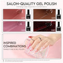 Morovan Acrylic Nail Kit: Gel Polish Set With UV Lamp, Glitter Powder - Brand New