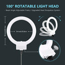 NEEWER 18" Ring Light Tripod Stand 55W Large LED Ringlight, RL-18 - Black - Like New