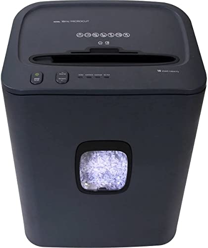 Royal Consumer Micro-Cut Paper Shredder RDS-89117X - DARK GRAY - Scratch & Dent