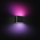 PHILIPS HUE DYMERA SMART INDOOR AND OUTDOOR WALL SCONCES CONTROL HUE APP BLACK - Like New