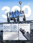 Litheli Collapsible Wagon Cart with Wheels Foldable U20HW01-0A115 - Gray - Like New