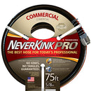 TEKNOR APEX NEVERKINK PRO WATER HOSE 5/8" X 75FT 8845-75 - BLACK/RED - Like New