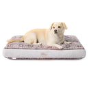 2-31504-209 TOWN & COUNTRY CuddleTown Medallion Pet Bed, 36"x28"x4", RED/GREIGE - Brand New