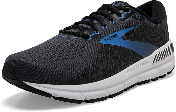 1103651D077 BROOKS MEN ADDICTION GTS 15 RUNNING SHOE, INDIA INK/BLACK/BLUE, 10.5 Like New