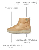 J007084 MERRELL WOMEN'S HUT MOC 2 QUILTED SIZE 8 TAN - Brand New