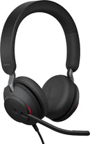 Jabra Evolve2 40 USB-C MS Teams Stereo Headset 24089-999-899 - Black - Brand New