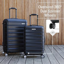 SAMSOMITE OMNI 2 28" LARGE CHECKED HARDSIDE LUGGAGE 138454 - ARTIC SILVER - Brand New
