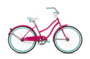 HUFFY GOOD VIBRATIONS KIDS BEACH CRUISER, 24-INCH - PINK - Like New