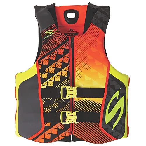 2000033281 Stearns Hydroprene Life Vest 2 Pack Orange, Small - Like New