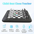 FEMUEY P6 ELECTRONIC CHESS SET BOARD GAME COMPUTER CHESS GAME - GRAY/BLACK - Like New