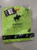 PACIFIC POLO CLUB MENS SHORT SLEEVE, SIZE M - SPEARMINT - Brand New