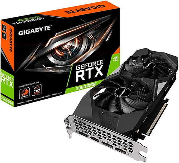 GIGABYTE GeForce RTX 2060 SUPER WINDFORCE OC 8G GV-N206SWF2OC-8GD-REV2.0 Like New