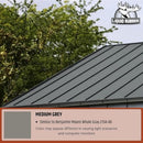 Liquid Rubber Color Roof Sealant,5 Gallon,Medium Gray B01INSDKKW-NEW - Brand New