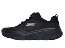 SKECHERS D'LUX WALKER 2.0 TWIST FIT - SIZE: MEN 10.5 (AU/UK M9.5) - BLACK - Like New