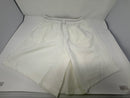 JUMP START PERFORMANCE TRAINING SHORTS ZIPPER POCKETS - SIZE: MEN M - WHITE - Brand New
