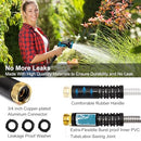 RUANECL Volume Metal Garden Hose 100 FT Stainless Steel Hose No Kink Tangle - Brand New