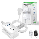 UNCAGED ERGONOMICS TRAVEL CHARGER FOR MULTIPLE, FLAT PLUG POWER - Scratch & Dent