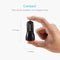 ANKER CAR CHARGER ADAPTER, 24W DUAL USB CAR PHONE CHARGER - BLACK/RED - Like New