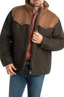 8040 Legendary Whitetails Men's Stockyards Bozeman Canvas Coat Moose Brown L - Brand New