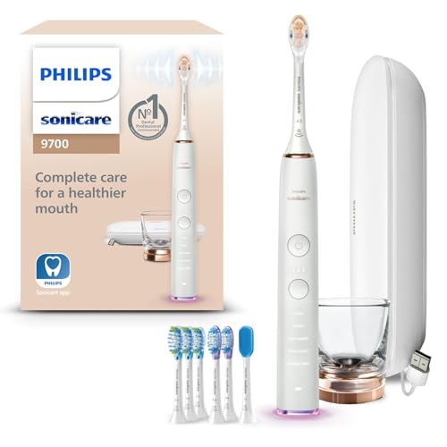 PHILIPS SONICARE DIAMONDCLEAN SMART 9700 SERIES ELECTRIC TOOTHBRUSH ROSE GOLD - Brand New