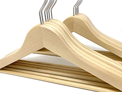 CEDAR ELEMENTS KIDS HANGERS NATURAL WOOD CHILDREN HANGERS 4T-10 SLHWD-30 - Like New