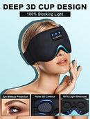 LC-Dolida Sleep Headphones, 3D Sleep Mask Bluetooth Wireless - Scratch & Dent