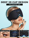 LC-Dolida Sleep Headphones, 3D Sleep Mask Bluetooth Wireless - Scratch & Dent