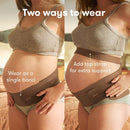 FRIDA MOM DUAL-SUPPORT BELLY BAND - SIZE: WOMEN L/XL - COCOA - Like New