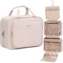 NISHEL Travel Toiletry Bag for Women Large Capacity Makeup Essentials Organizer - Like New