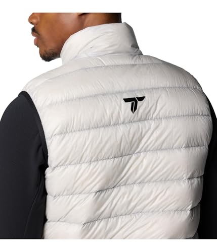 COLUMBIA MEN'S ARCTIC CREST VEST - WO8959-043 - GRAY HEATHER - MEDIUM - Brand New