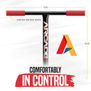 ARCADE Rogue BMX Pro Scooter Skatepark Tricks Kids Pre Teens Ages 7+ Red/Black - Brand New