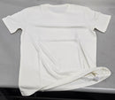 GENERIC UNI-SEX T-SHIRT - SIZE: MEN M WOMEN M - WHITE - Like New