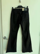 LEVI'S WOMEN'S 501 HIGH RISE FLARE JEANS A3410-0007 - SIZE: WOMEN 28/32 - BLACK - Like New