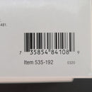 OFFICE DEPOT 1/2" BINDING COMBS BLACK 85 SHEET CAPACITY 100 COUNT 535-192 BLACK - Like New