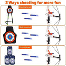MAYSIDA BOW AND ARROW SET KIDS LIGHT UP ARCHERY 20 SUCTION CUP ARROWS - WHITE - Like New