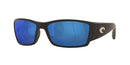 COSTA DEL MAR MEN'S CORBINA RECTANGULAR SUNGLASSES MATTE BLACK MATTE BLACK - Like New