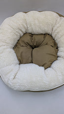 Dog Gone Smart Pet Products Rubie Roadie Cuddler Bed - Khaki - Like New