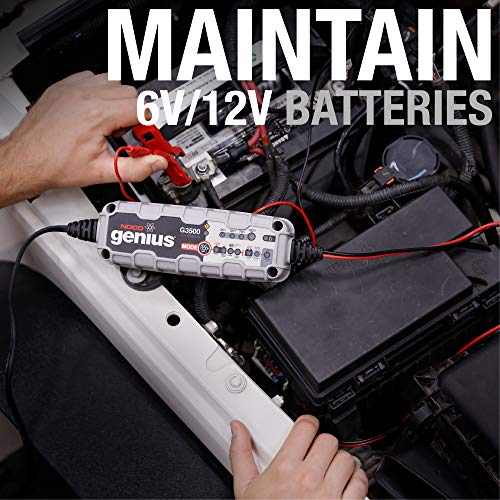 NOCO GENIUS G3500 6V/12V 3.5 AMP BATTERY CHARGER AND MAINTAINER - GRAY - Like New