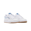 REEBOK WOMEN'S CLUB C 85 - SIZE WOMEN 10 (AU/UK W7.5) (EU W41) - WHITE/BLUE - Like New