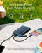 ANKER POWERCORE SOLAR 10000 15W POWER BANK 10,000 MAH DUAL PORTS A1640 - BLACK - Like New