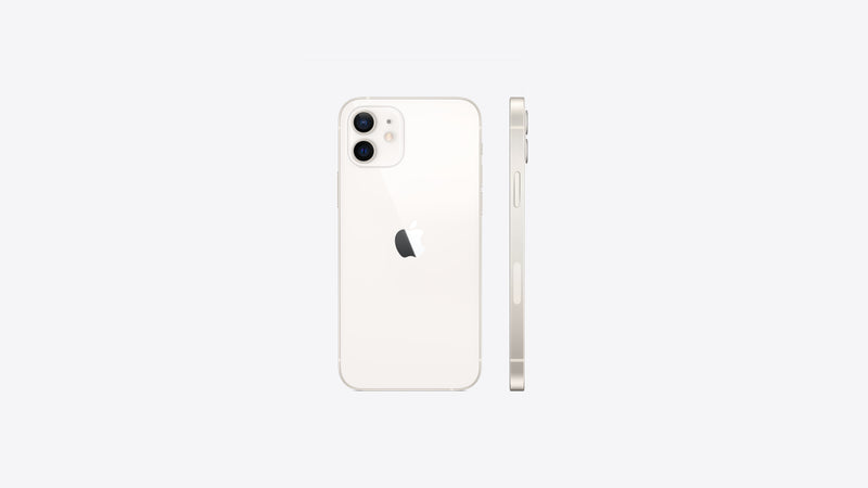 For Parts: APPLE IPHONE 12 128GB T-MOBILE MGFT3LL/A WHITE - ESN IS BAD-PHYSICAL DAMAGE