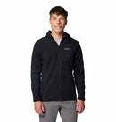 AO4433-010 COLUMBIA MENS OUTDOOR TRACKS HOODED FULL ZIP II JACKET XL - BLACK - Brand New