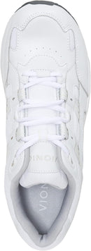 VIONIC IONIC WOMENS 23WALK - SIZE: WOMEN 11.5 (AU/UK W10.5) - WHITE/WHITE - Like New
