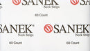 Sanek Display Neck Strips 60 Count Pack of 12 B00023J4BQ - NEW - Brand New