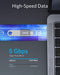 ANKER USB C ADAPTER 2 PACK HIGH-SPEED DATA TRANSFER - GRAY - Like New